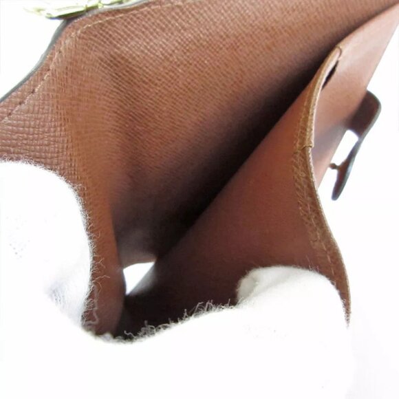 Auth LOUIS VUITTON Monogram Compact Zip Bifold Wallet Monogram canvas - Picture 6 of 10